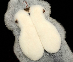 淘宝网仿皮草外套新款2013仿兔毛<em>马甲短款</em>背