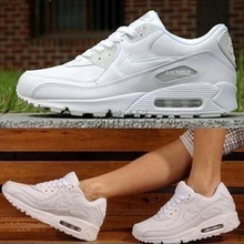 耐克air max90气垫跑鞋耐克男鞋女鞋正品2011休闲鞋内增高运动鞋