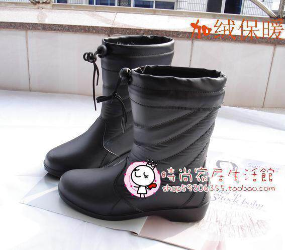 特价*斜纹时尚款*女雨鞋*雨靴*雪地靴*胶鞋*仿<span class=H>皮鞋</span>*加绒保暖