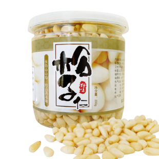  宝丰源 松仁松子仁 东北野生松子仁 新货 生红松仁 个大饱满 香醇