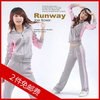 2011春秋新款<span class=H>ADIDAS</span>阿迪达斯精品休闲运动时尚休闲女士运动服套装