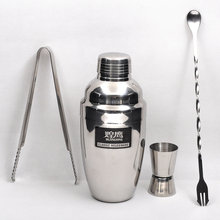 煌鹰 不锈钢加厚调酒器套装350cc鸡尾酒工具用品日式进口四件套