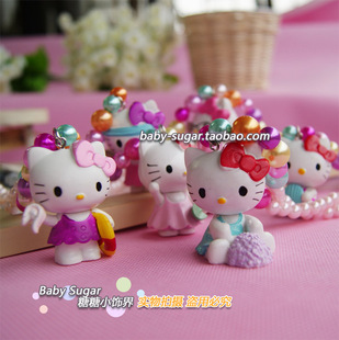  可爱Hello Kitty女童毛衣链儿童项链kitty宝宝kt猫饰品配饰正品