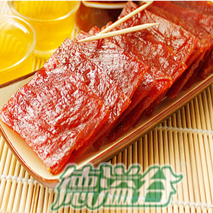  热卖~澳门手信 香记蜜汁猪肉脯/肉片250克 100%纯肉脯