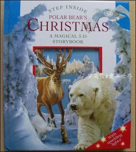 精装软包 Christmas 音乐发声书 (北极熊的圣诞