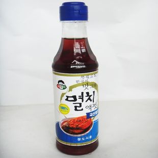  韩国泡菜专用鱼露 小伙子鱼露500ML 韩式泡菜食材必备！Z