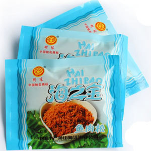  皇冠信誉 香酥营养 拌粥首选 舟山特产明珠250克鱼肉松[海鲜]