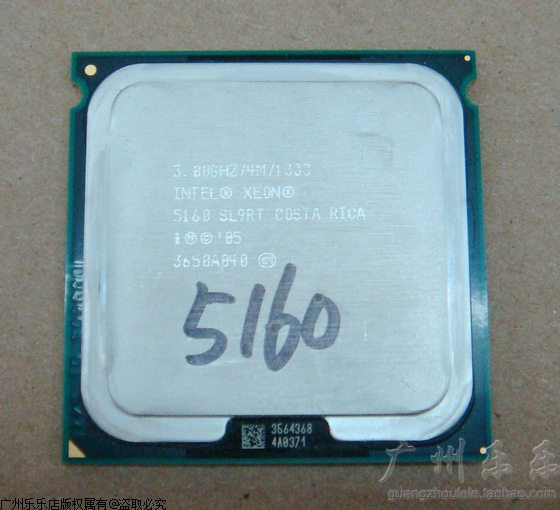 亏本清货！！Intel/英特尔 至强 XEON E5160 3.0/4M/1333 双核CPU