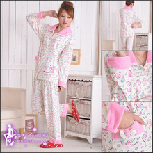 【2套包邮】2010秋冬睡衣女可爱长袖纯棉家居服XGLT6806#