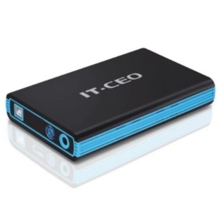 IT-CEO F-8 USB3.0火速版 3.5寸sata移动硬盘盒 串口 支持2TB