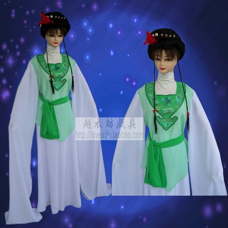 古装女 越剧周文宾表演衣服戏曲花旦戏服舞蹈