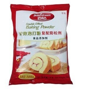  烘焙原料 安琪酵母 百钻 无铝明矾 双效泡打粉 烘焙必备 1000克