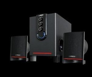 浪波 139-9 LB9009多媒体电脑音箱 木质2.1低音炮 音响带低音调节