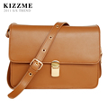 KIZZME 2012韩版新款classic box单肩斜挎包牛皮复古包包春季女包