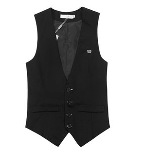  演出服班服男士马甲西装马甲韩版修身马甲背心春夏无袖男背心潮男