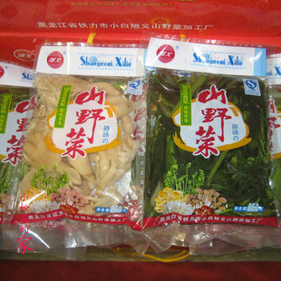  特价 东北特产 伊春山野菜 l野生绿色 混合装 蕨菜 猴腿 刺嫩芽