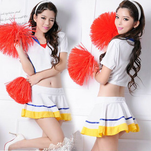 巴西世界杯啦啦队服啦啦操服装足球宝贝篮球宝