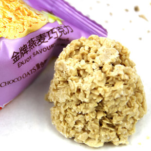  金喜雀 雀巧金牌燕麦巧克力糖结婚喜糖年货零食糖果250g 特价秒杀