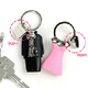 韩国流行立体婚纱礼服情侣钥匙扣