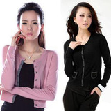 淘宝聚划算购物<em>超短外套</em>冬款韩版加厚PU皮棉