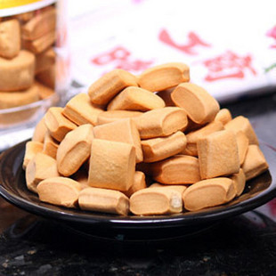  特价台湾进口零食品 长松口袋饼/格子饼 黑糖/鲜奶随机发 单包30g