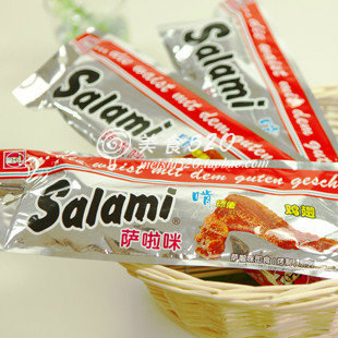  官方授权正品 萨拉咪系列 萨啦咪烤味鸡翅 38g salami