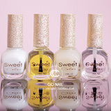 五皇冠 Sweet color 环保指甲油 底油 营养油 亮油 软化剂 四件套