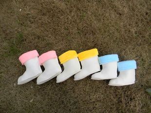  可拆儿童雨鞋内胆 毛胆 加棉保暖雨靴内胆 可搭配雨鞋的毛套