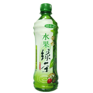  【天猫超市】娃哈哈蜂蜜水果绿茶 养颜500ml/瓶