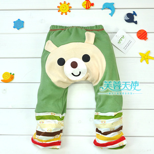  秋新款 儿童长裤短裤 内裤 卡通动物大PP裤 男女童打底裤0.06