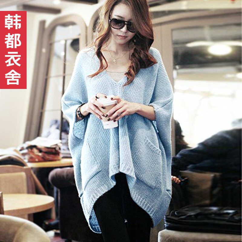韩都衣舍●现货●韩国2011秋冬装新品冬季套头毛衣GY1002娋