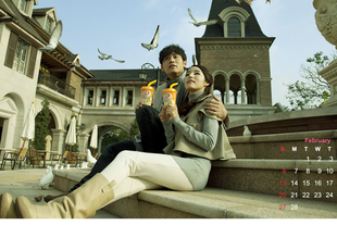 周杰伦优乐美奶茶广告女主角明星同款韩版斗篷