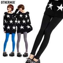 (春)7折体验 七格格 othermix 秋冬加厚全棉超弹力打底裤12T1301