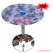 酒吧桌吧台桌咖啡桌奶茶桌亚克力桌有机玻璃青花瓷桌特价Z119