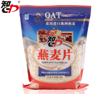  智力燕麦片 即食免煮无糖 澳洲进口大燕麦 营养早餐 900g买二包邮