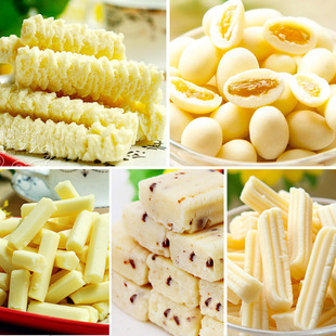  包邮 传统工艺牛奶酪 蒙亮 内蒙古特产零食 超值5大包 1260g