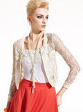 Dream Basha French pierced lace ladies ' new ya gloss COPINE 037312202