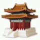 DIY仿原型益智拼装古建模型 礼品 玩具-摩尼殿