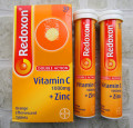 现货！英国直购拜耳Redoxon力度伸VC泡腾片/水溶片维多C+锌美容