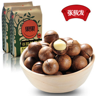  张骏发果果 夏威夷果 零食坚果 200克*2包 送开果器