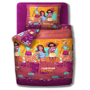  新年 红富士家纺 床上用品 EA-8单身E族三件套 正品 厂价直销