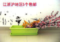 全新PP树脂 阳台种菜盆长条盆 长方形种菜盆 塑料花盆/带托盘50cm