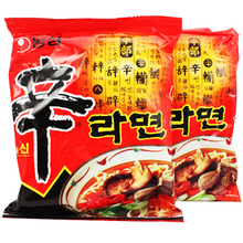 韩国进口泡面 农心方便面 真正辛拉面 快餐面速食面 大面饼120g