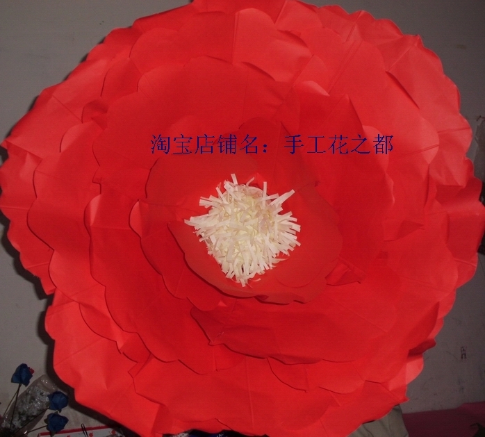 Showcase decorate Studio background Wedding celebration Ceremony Stage layout large simulation Paper flowers 100cm kt002in the Festive supplies/Gift , Wedding Themes/Props , Wedding silk flower category - from Buy2taobao.com to provide professional Taobao agent buy service
