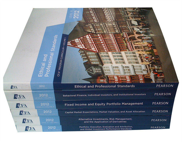 2012 CFA 1级/2级/3级 Program Curr iculum(官方教材)