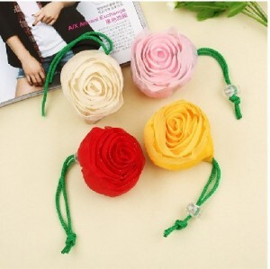 Rose shopping bag shopping bag strawberry bag strawberry fruit bags folde