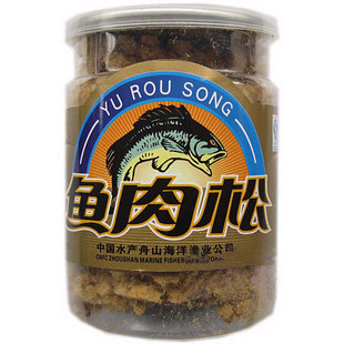  天然补钙佳品老少皆宜  [明珠 鱼肉松140g] 浙江特产舟山明珠海鲜