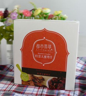  满百包邮~授权专卖~都市翡翠红景天蜜枣汁216克*补气养颜 抗辐射