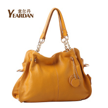 意尔丹品牌正品2012新款真皮女包包牛皮韩版潮女单肩斜跨包邮特价