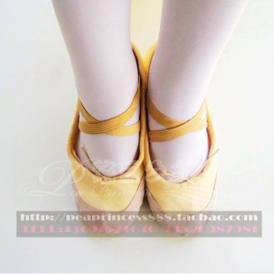  舞蹈鞋 两底鞋 猫爪鞋 软底鞋 芭蕾鞋 皮头鞋 成人儿童芭蕾舞鞋